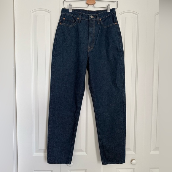 Mother Snacks High Waisted Twizzy Barrel Leg Ankle Jeans in Cold Brew size 27 - Picture 3 of 7